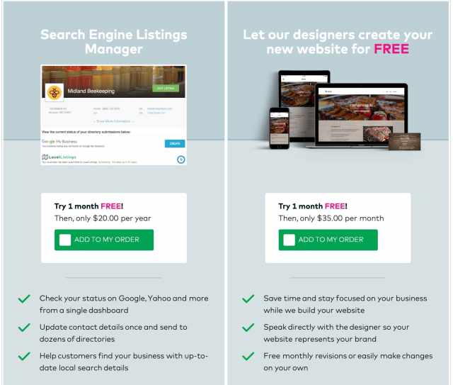 Printing Business Cards with website